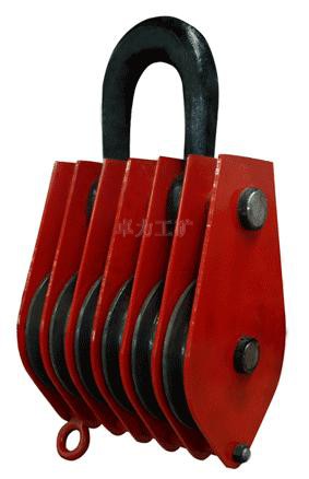 吊環(huán)型六輪滑車，軸套吊環(huán)型六輪滑車，滑車